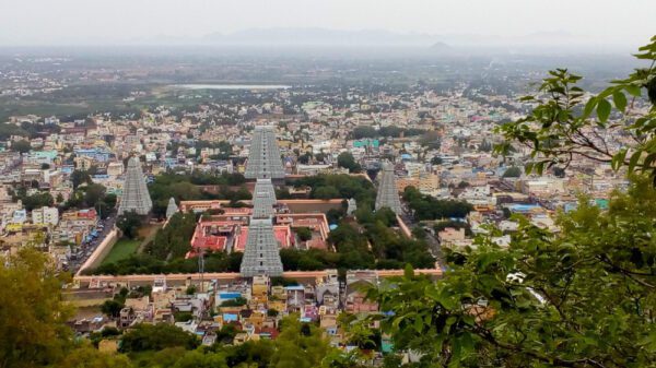 Arunachalam Temple Giri Pradakshina Distance